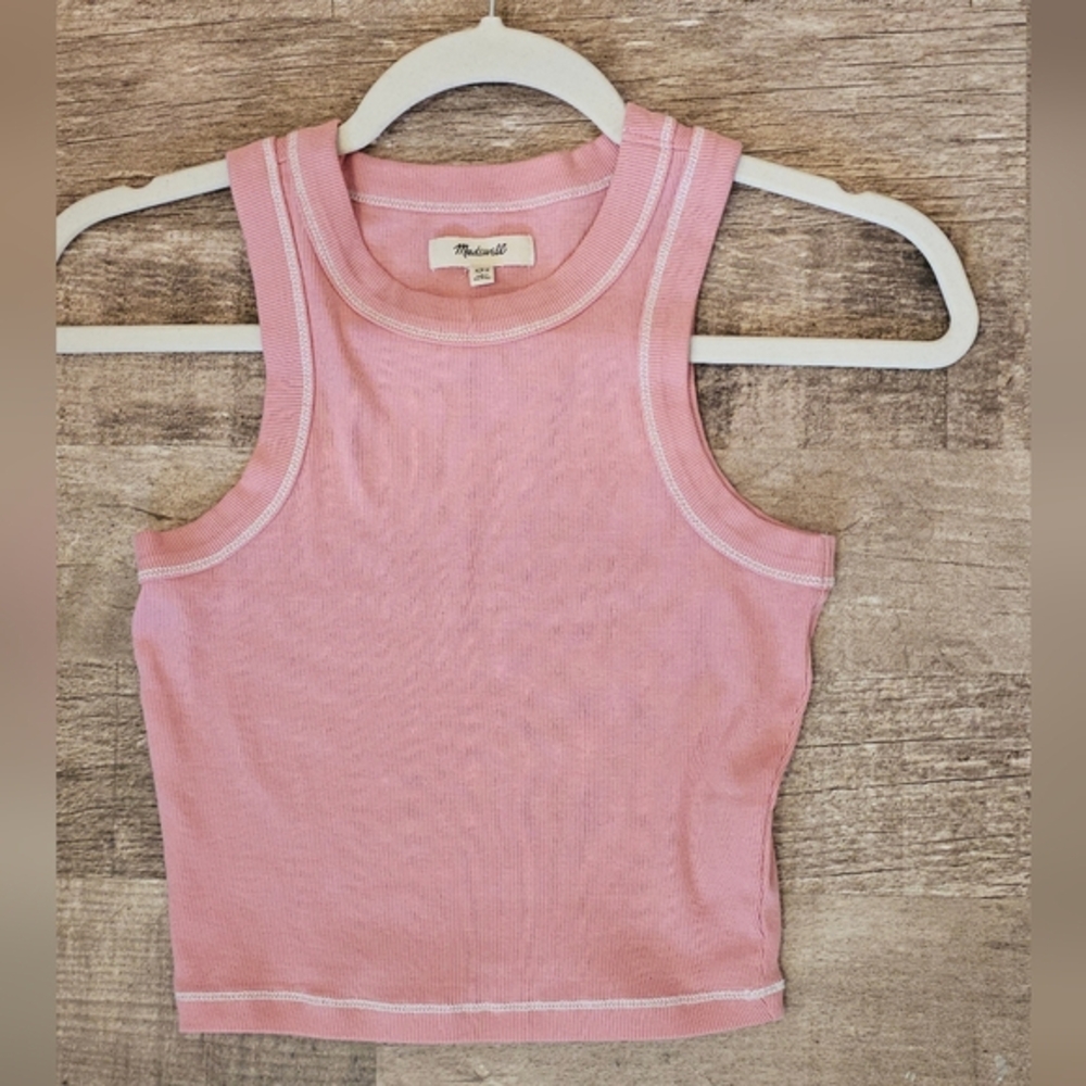 Madewell Women's Pink Tank Top. XXS